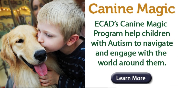 Canine Magic – learn more about ECAD's program for children with autism